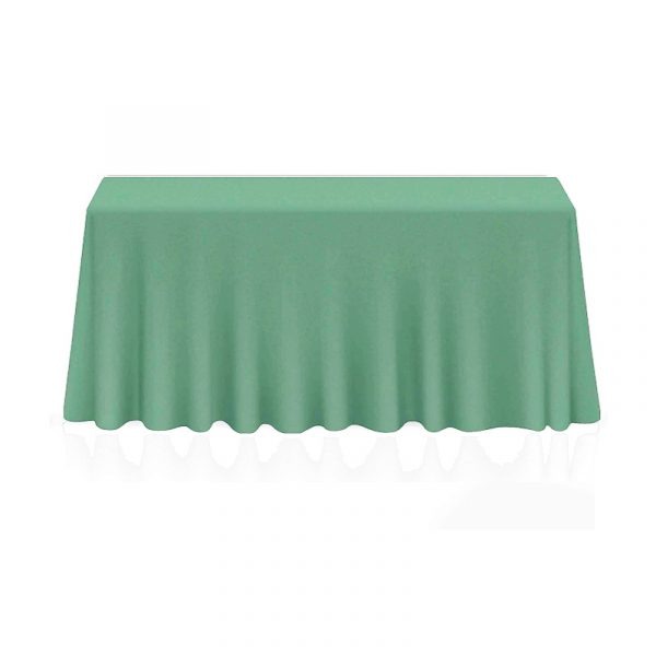 Rectangle 8ft Linen Sage Green
